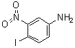4-Iodo-3-nitrobenzenamine molecular structure (CAS 105752-04-3)