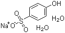 structure of CAS# 10580-19-5, 二水对羟基苯磺酸钠