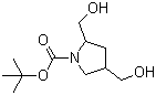 CAS # 1058737-58-8, 2,4-Bis(hydroxymethyl)-1-pyrrolidinecarboxylic acid tert-butyl ester