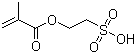 2-甲基-2-丙烯酸-2-磺乙酯分子结构 (CAS 10595-80-9)