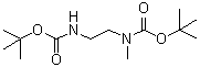 N-[2-[[(1,1-Dimethylethoxy)carbonyl]amino]ethyl]-N-methylcarbamic acid 1,1-dimethylethyl ester molecular structure (CAS 105983-83-3)