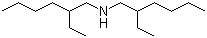 Bis(2-ethylhexyl)amine molecular structure (CAS 106-20-7)