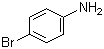 4-Bromoaniline molecular structure (CAS 106-40-1)