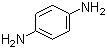 structure of CAS# 106-50-3, p-Phenylenediamine