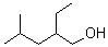 2-乙基-4-甲基戊醇分子结构 (CAS 106-67-2)