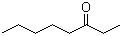 structure of CAS# 106-68-3, 3-Octanone
