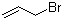 Allyl bromide molecular structure (CAS 106-95-6)