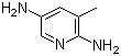 structure of CAS# 106070-58-0, 2,5-Diamino-3-picoline