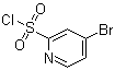 structure of CAS# 1060808-87-8, 4-Bromo-2-pyridinesulfonyl chloride