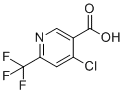 CAS # 1060810-66-3, 4-Chloro-6-(trifluoromethyl)nicotinic acid