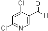 CAS # 1060811-62-2, 4,6-Dichloropyridine-3-carboxaldehyde