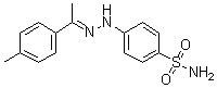 CAS # 1061214-06-9, 4-[2-[1-(4-Methylphenyl)ethylidene]hydrazinyl]benzenesulfonamide