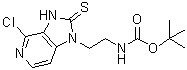 CAS # 1061318-68-0, tert-Butyl [2-(4-chloro-2-thioxo-2,3-dihydroimidazo[4,5-c]pyridin-1-yl)ethyl]carbamate