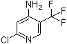 structure of CAS# 1061358-78-8, 2-Chloro-5-(trifluoromethyl)pyridin-4-amine
