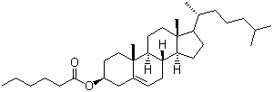 structure of CAS# 1062-96-0, Cholesteryl hexanoate