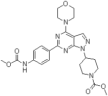 structure of CAS# 1062169-56-5, WYE 354