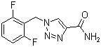 Rufinamide molecular structure (CAS 106308-44-5)