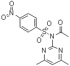 CAS 登录号：106379-60-6, N-乙酰基-N-(4,6-二甲基-2-嘧啶基)-4-硝基苯磺酰胺
