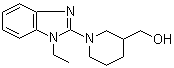 CAS 登录号：1065483-94-4, 1-(1-乙基-1H-苯并咪唑-2-基)-3-哌啶甲醇
