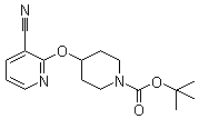 CAS 登录号：1065484-09-4, 4-[(3-氰基-2-吡啶基)氧基]-1-哌啶羧酸叔丁酯