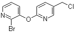 CAS 登录号：1065484-66-3, 2-溴-3-[[5-(氯甲基)-2-吡啶基]氧基]吡啶