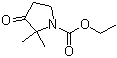 CAS # 106556-66-5, 2,2-Dimethyl-3-oxo-1-pyrrolidinecarboxylic acid ethyl ester