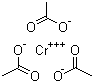 structure of CAS# 1066-30-4, Chromic acetate