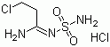 CAS # 106649-95-0, N-Sulphamyl-3-chloropropionamidine hydrochloride