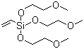 Vinyl tris(2-methoxyethoxy) silane molecular structure (CAS 1067-53-4)