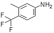 structure of CAS# 106877-31-0, 3-Methyl-4-trifluoromethylaniline