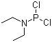 structure of CAS# 1069-08-5, N,N-Diethyldichlorophosphoramidite