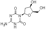 CAS 登录号：106966-55-6, 6-氨基-3-(2-脱氧-beta-D-赤式-呋喃戊糖基)-1,3,5-三嗪-2,4(1H,3H)-二酮