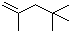 structure of CAS# 107-39-1, 2,4,4-Trimethyl-1-pentene