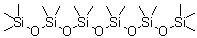 structure of CAS# 107-52-8, Tetradecamethylhexasiloxane