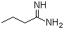 Butanimidamide molecular structure (CAS 107-90-4)