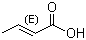 structure of CAS# 107-93-7, (E)-Crotonic acid