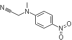 structure of CAS# 107023-66-5, N-(4-Nitrophenyl)-N-methylaminoacetonitrile