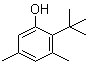 CAS # 107054-79-5, 2-tert-Butyl-3,5-xylenol, 2-(1,1-Dimethylethyl)-3,5-dimethylphenol