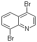 structure of CAS# 1070879-31-0, 4,8-二溴喹啉