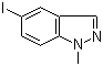 structure of CAS# 1072433-59-0, 5-Iodo-1-methyl-1H-indazole
