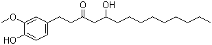 CAS 登录号：107257-18-1, 5-羟基-1-(4-羟基-3-甲氧基苯基)-3-十四酮