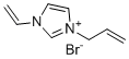 structure of CAS# 1072788-73-8, 1-Allyl-3-vinylimidazolium bromide