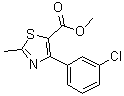 CAS # 1072944-80-9, 4-(3-Chlorophenyl)-2-methyl-5-thiazolecarboxylic acid methyl ester