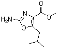 CAS # 1072944-88-7, 2-Amino-5-(2-methylpropyl)-4-oxazolecarboxylic acid methyl ester