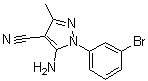 CAS 登录号：1072944-89-8, 5-氨基-1-(3-溴苯基)-3-甲基-1H-吡唑-4-甲腈
