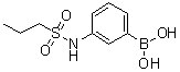 structure of CAS# 1072945-64-2, [3-[(丙基磺酰基)氨基]苯基]硼酸