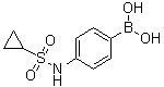 structure of CAS# 1072945-68-6, [4-[(环丙基磺酰基)氨基]苯基]硼酸