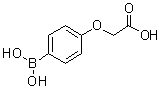 structure of CAS# 1072945-84-6, 2-(4-硼酸基苯氧基)乙酸