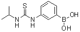 structure of CAS# 1072946-07-6, [3-[[[(异丙基)氨基]硫代甲酰基]氨基]苯基]硼酸
