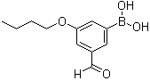 structure of CAS# 1072951-70-2, (3-Butoxy-5-formylphenyl)boronic acid